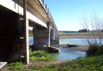 Whakatane at Ruatoki Bridge