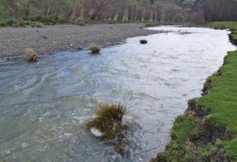Flaxbourne River at Quarry