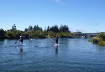 Ohau Channel at SH33 Bridge 2