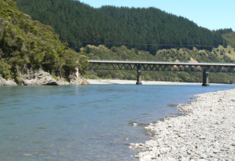 Motu River at S.H.35 Bridge (1)