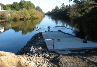 Waikato River at Narrows Boat Ramp