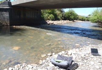 Ford Creek @ Blackball-Taylorville Rd downstream