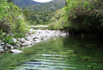 Hohonu River @ Mitchells-Kumara Rd Br