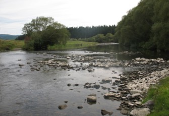 Pomahaka at Burkes Ford