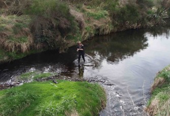 Makarewa River at Lora Gorge Road