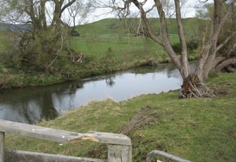 Orauea River at Orawia Pukemaori Road