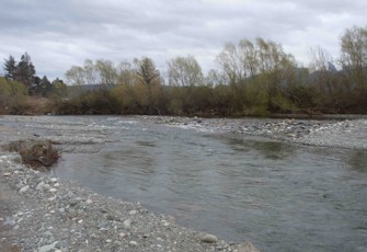 Upukerora River at Te Anau-Milford Road