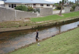 Otepuni Creek at Nith Street