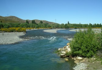 Hurunui River SH 7 upstream