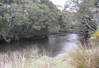 Pourakino River at Traill Road