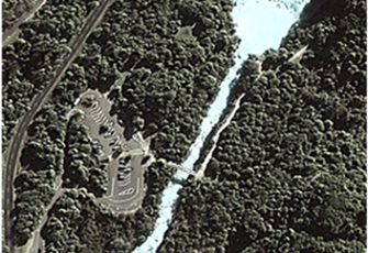Waikato River at Huka Falls