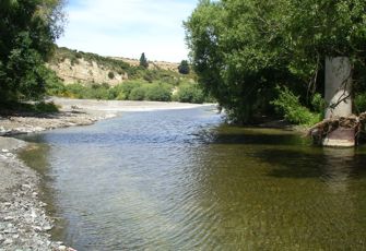 Waipara River at Teviotdale