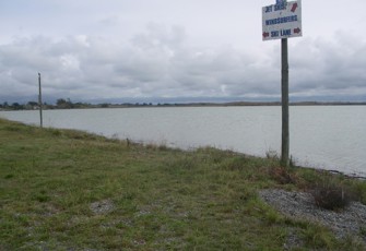 Lake Ellesmere at Lakeside site