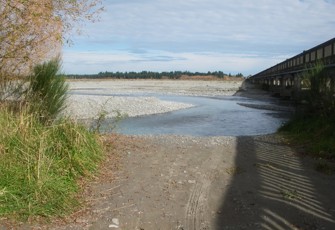 Rakaia River North Chanel at SH 1