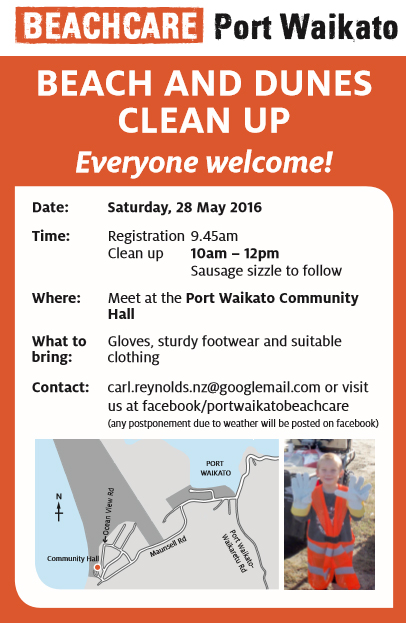 Port Waikato Cleanup