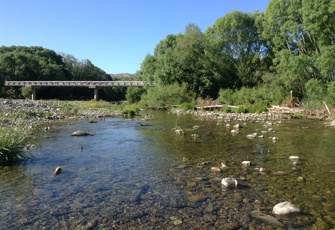 Hakataramea River at Wrights Crossing