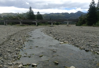 Kahutara River at SH70 Upstream