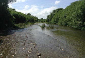 Waihi River at Te Awa Rd