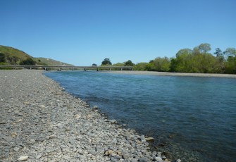 Tukituki River at Tamumu Bridge