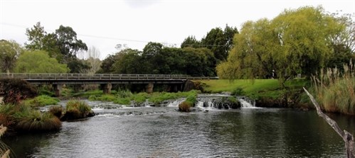 Waipapa River monitoring site at Kerikeri’s Waipapa Landing. 