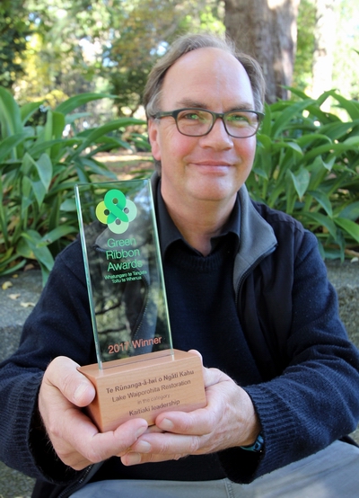 NRC Lakes Catchment Advisor Will Trusewich with Award