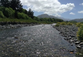 Ashburton River North Branch looking upstream