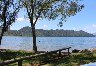 Lake Okareka at Steep St Reserve