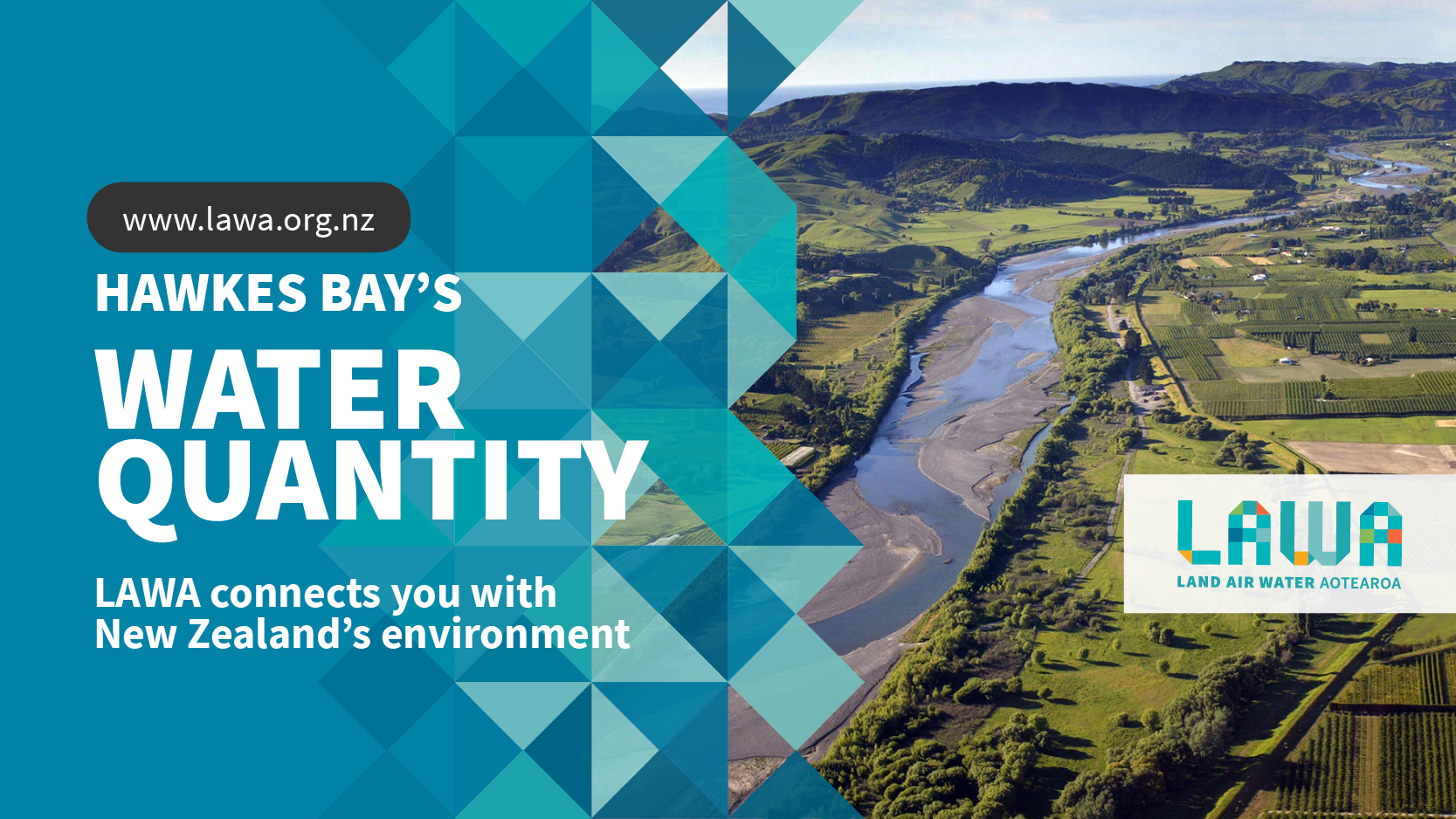 Land, Air, Water Aotearoa (LAWA) - Water Quantity