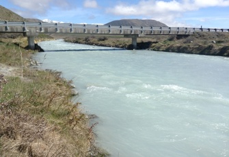 Ashburton River at Buicks Bridge 3