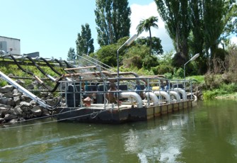 Kaituna River at AFFCO intake.JPG