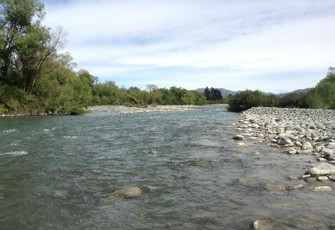 Ashburton/Hakatere River South Branch SH72 upstream