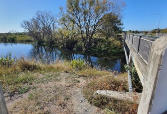 Styx River at Harbour Rd Bridge