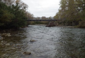 South Asbhurton River at Quarry Road downstream