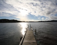 Lake Rotoma -  jetty - June 2011 069