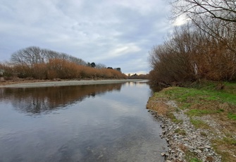 Temuka River u/s Manse Bridge